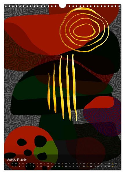 Produktbild: Kunst im Zeitgeist (Wandkalender 2026 DIN A3 hoch), CALVENDO Monatskalender