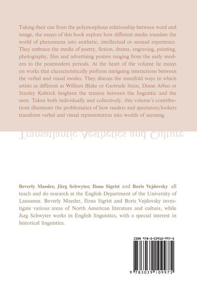 Produktbild: The Seeming and the Seen