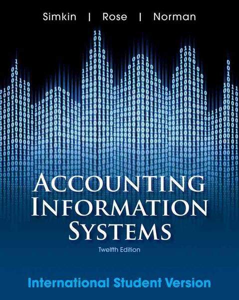 Produktbild: Accounting Information Systems