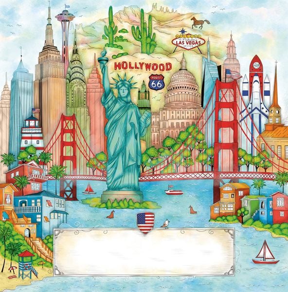 Produktbild: Colorful World Weltreise - Reise durch die USA