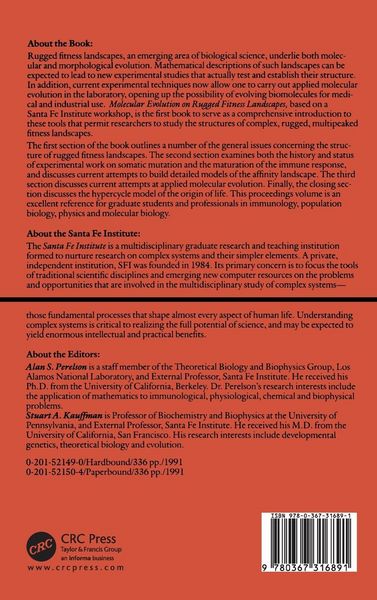 Produktbild: Molecular Evolution on Rugged Landscapes