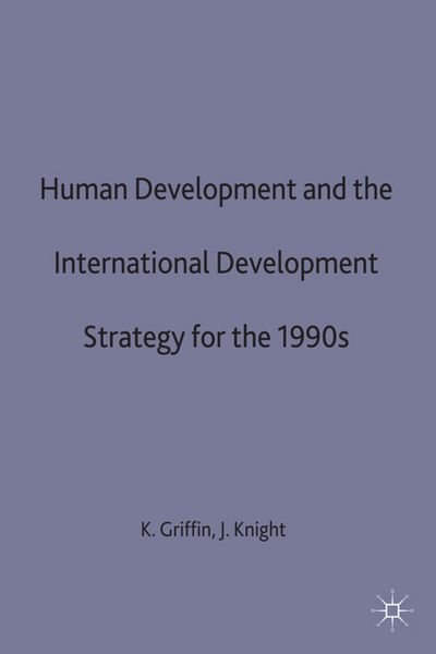 Produktbild: Human Development and the International Development Strategy for the 1990s