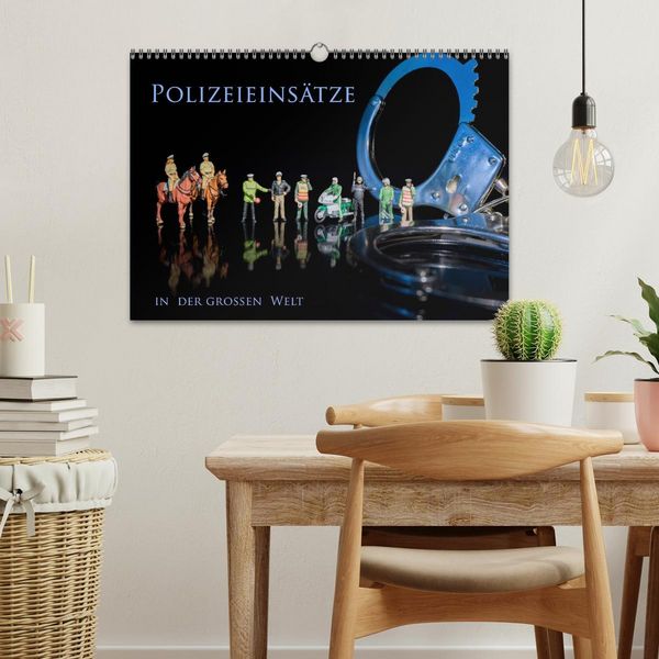 Produktbild: Polizeieins&auml;tze, in der gro&szlig;en Welt (Wandkalender 2026 DIN A3 quer), CALVENDO Monatskalender