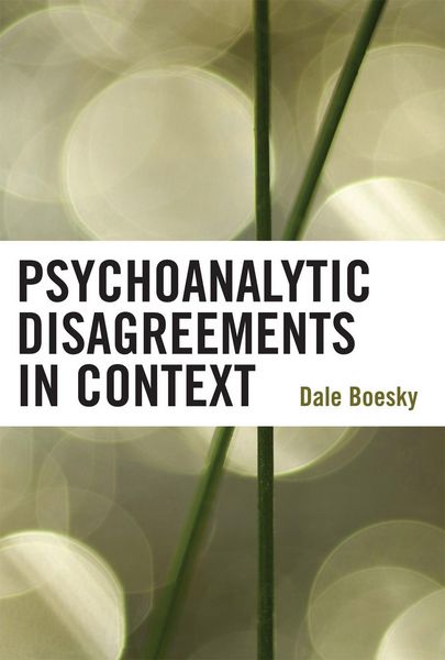 Produktbild: Psychoanalytic Disagreements in Context