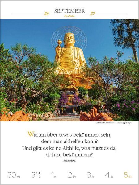 Produktbild: Buddhistische Weisheiten 2027