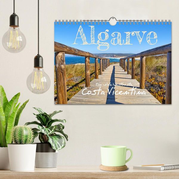 Produktbild: Algarve - Die wilde Westk&uuml;ste Costa Vicentina (Wandkalender 2026 DIN A4 quer), CALVENDO Monatskalender