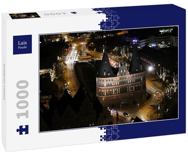 Produktbild: Lais Puzzle Holstentor L&uuml;beck 1000 Teile