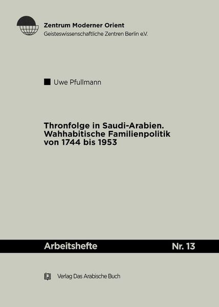 Produktbild: Thronfolge in Saudi Arabien