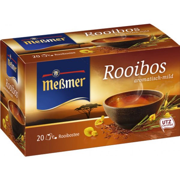 Produktbild: Messmer rooibos pur 20er, 40g