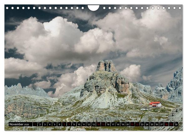 Produktbild: Weltkulturerbe Dolomiten S&uuml;d Tirol (Wandkalender 2026 DIN A4 quer), CALVENDO Monatskalender