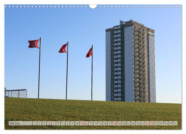 Produktbild: Seebad B&uuml;sum (Wandkalender 2026 DIN A3 quer), CALVENDO Monatskalender