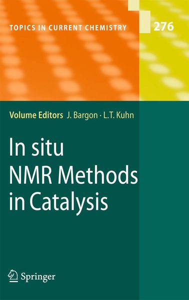 Produktbild: In situ NMR Methods in Catalysis