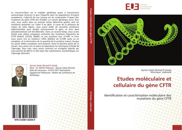 Produktbild: Etudes mol&eacute;culaire et cellulaire du g&egrave;ne CFTR