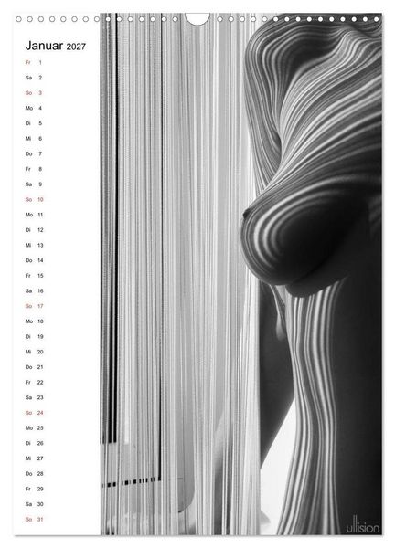 Produktbild: Akt abstrakt (Wandkalender 2027 DIN A3 hoch), CALVENDO Monatskalender