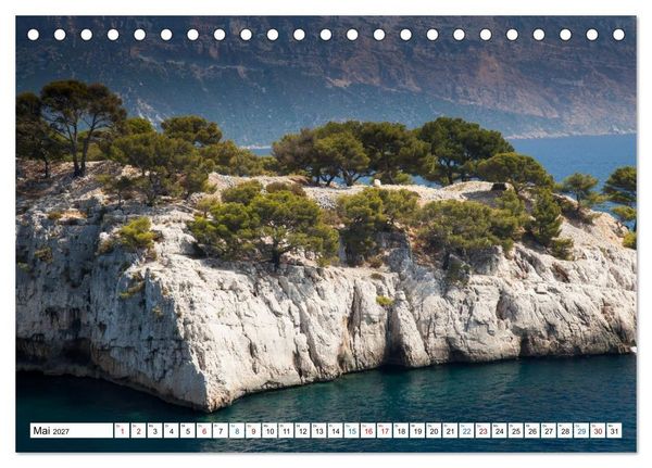 Produktbild: C&ocirc;te d&rsquo;Azur Glanzlichter an der franz&ouml;sischen Mittelmeerk&uuml;ste (Tischkalender 2027 DIN A5 quer), CALVENDO Monatskalender