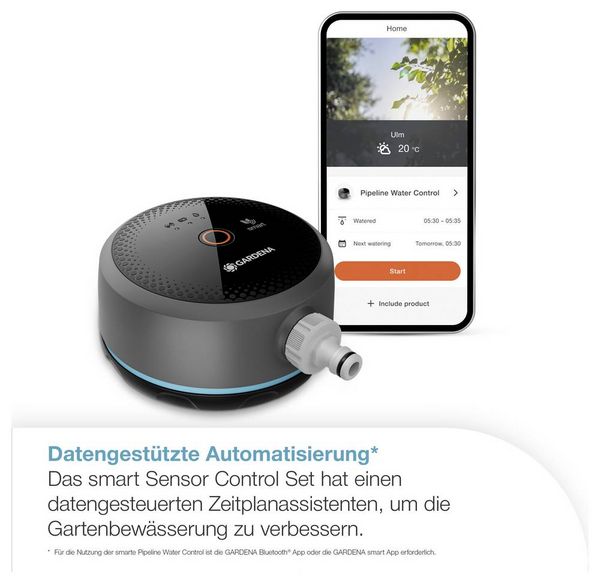 Produktbild: GARDENA 19050-20smart Pipeline Water Control Bew&auml;sserungssteuerung