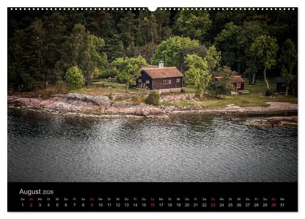Produktbild: Schweden Sch&auml;rengarten (hochwertiger Premium Wandkalender 2026 DIN A2 quer), Kunstdruck in Hochglanz