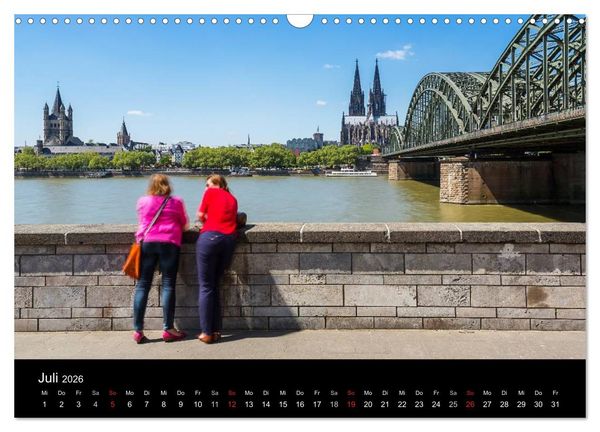 Produktbild: K&ouml;lner - Blickwinkel (Wandkalender 2026 DIN A3 quer), CALVENDO Monatskalender