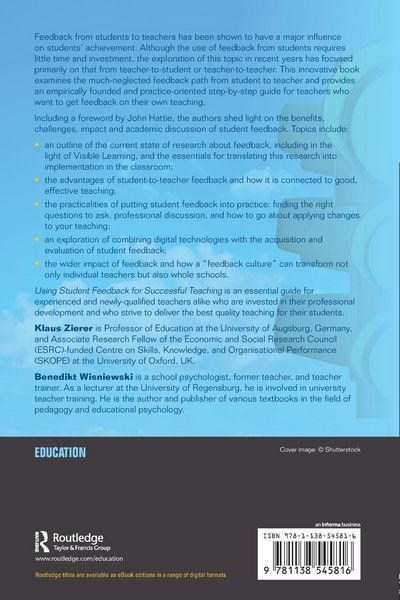 Produktbild: Using Student Feedback for Successful Teaching