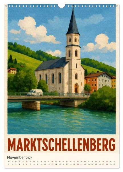Produktbild: Alpine Impressionen Berchtesgadener Land (Wandkalender 2027 DIN A3 hoch), CALVENDO Monatskalender