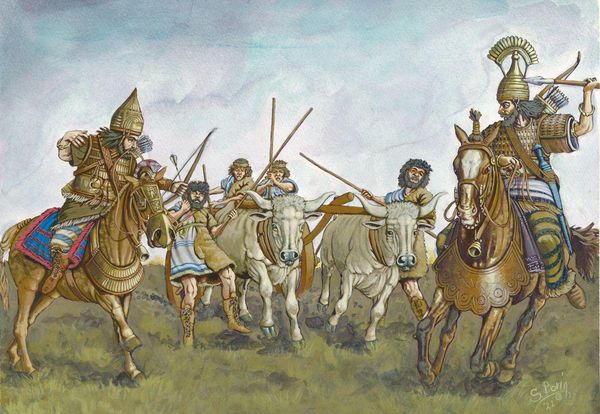 Produktbild: Die Gegner der Assyrer zur Zeit von Sargon II. bis Assurbanipal