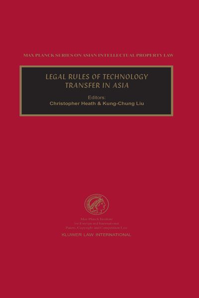 Produktbild: Legal Rules of Technology Transfer in Asia