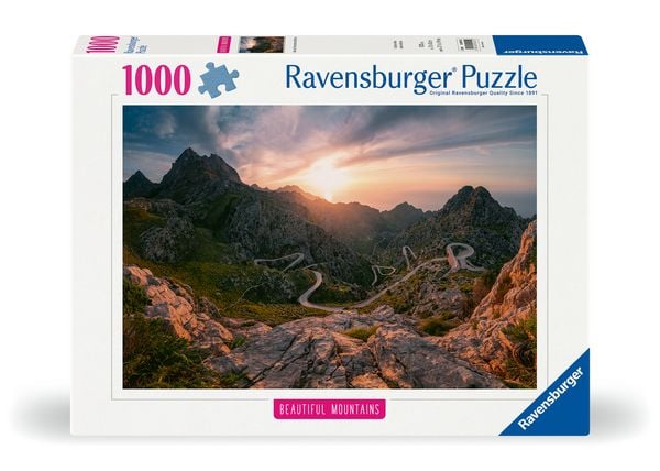 Produktbild: Erwachsenenpuzzle 1000 Teile - Serra de Tramuntana, Mallorca