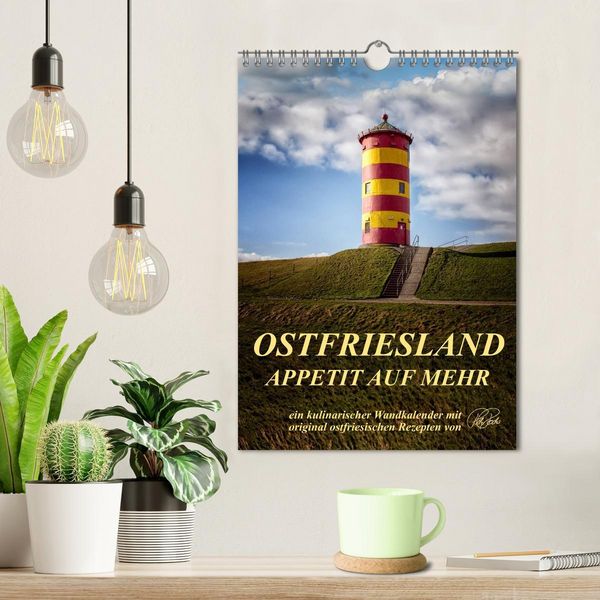 Produktbild: Ostfriesland - Appetit auf mehr / Geburtstagskalender (Wandkalender 2026 DIN A4 hoch), CALVENDO Monatskalender