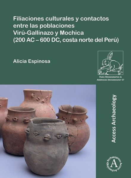 Produktbild: Filiaciones culturales y contactos entre las poblaciones Vir&uacute;-Gallinazo y Mochica (200 AC - 600 DC, costa norte del Per&uacute;)