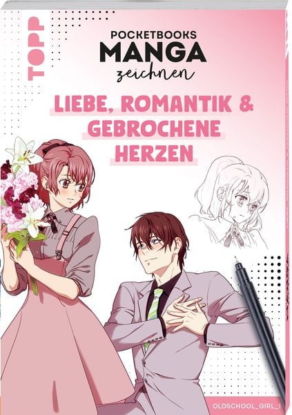 Produktbild: Pocketbooks Manga zeichnen - Teil 2: Liebe, Romantik & gebrochene Herzen