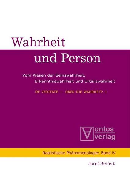 Produktbild: De Veritate - &Uuml;ber die Wahrheit