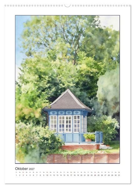 Produktbild: Hafen und Altstadt - Leer in Ostfriesland (hochwertiger Premium Wandkalender 2027 DIN A2 hoch), Kunstdruck in Hochglanz