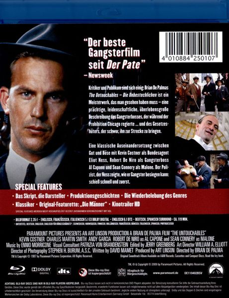 Produktbild: The Untouchables - Die Unbestechlichen [SE] [CE]