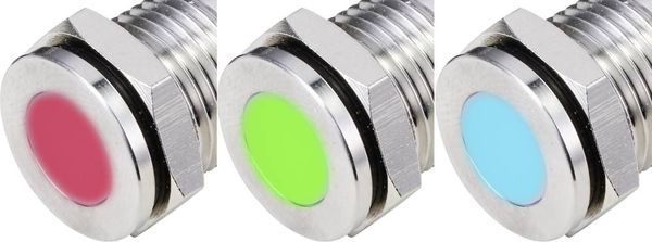 Produktbild: TRU COMPONENTS Meldeleuchte RGB 12 V, 24V 1St.
