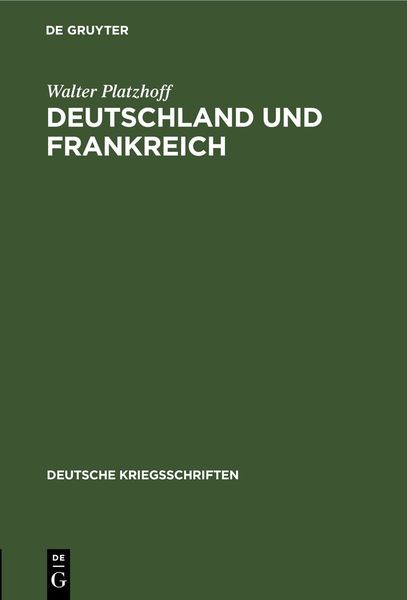 Produktbild: Deutschland und Frankreich