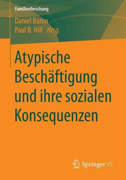 Produktbild: Atypische Besch&auml;ftigung und ihre sozialen Konsequenzen