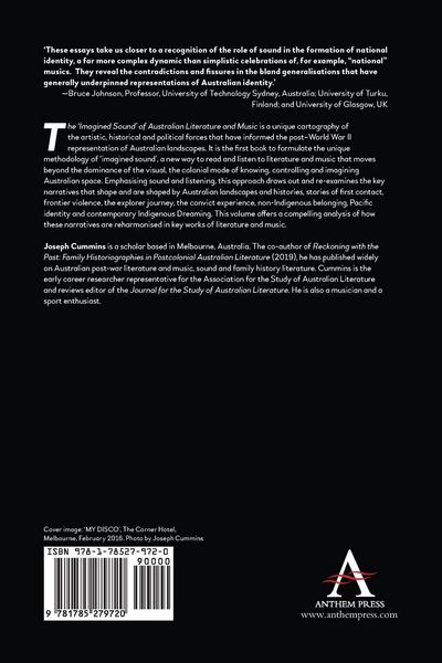 Produktbild: The 'Imagined Sound' of Australian Literature and Music