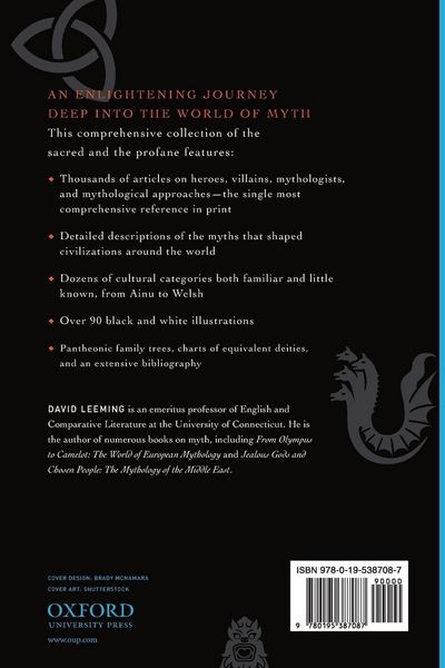 Produktbild: Oxford Companion to World Mythology