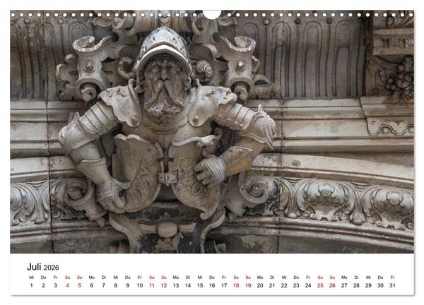 Produktbild: Dresden, Pure Eleganz an der Elbe (Wandkalender 2026 DIN A3 quer), CALVENDO Monatskalender