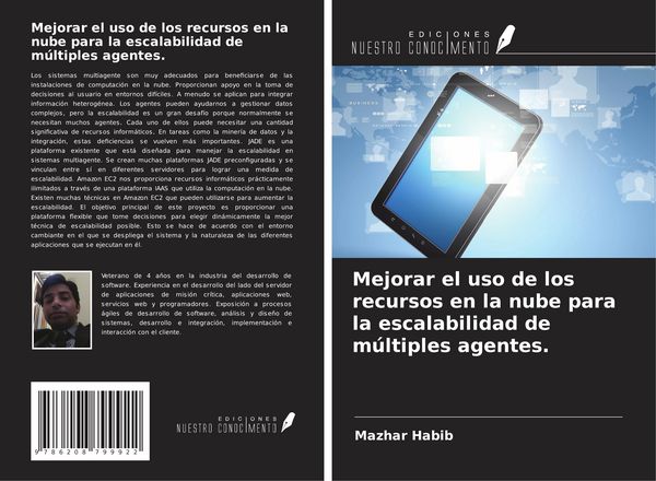 Produktbild: Mejorar el uso de los recursos en la nube para la escalabilidad de m&uacute;ltiples agentes.