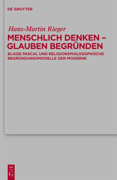 Produktbild: Menschlich denken - Glauben begr&uuml;nden