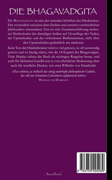 Produktbild: Die Bhagavadgita
