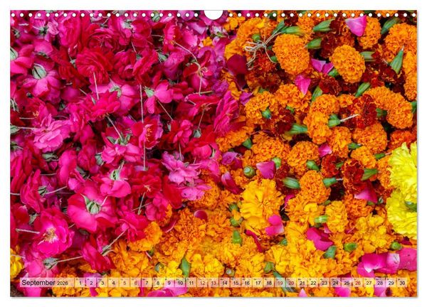 Produktbild: Indien - Spektakel der Farben (Wandkalender 2026 DIN A3 quer), CALVENDO Monatskalender