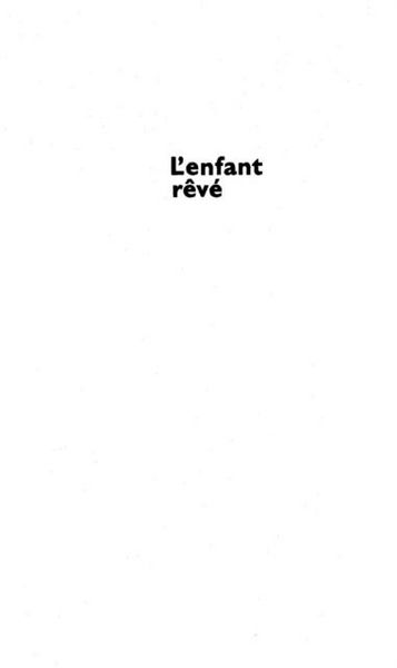 Produktbild: L'enfant reve