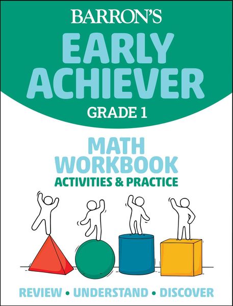 Produktbild: Barron's Early Achiever: Grade 1 Math Workbook Activities & Practice
