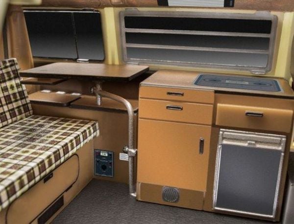 Produktbild: VW T2 Camper (Click System), Revell Bausatz zum Zusammenstecken mehrfarbig