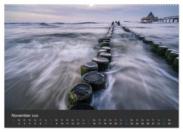 Produktbild: Usedom-Fotografie.de (Wandkalender 2026 DIN A2 quer), CALVENDO Monatskalender