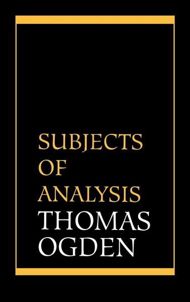 Produktbild: Subjects of Analysis