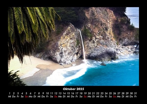 Produktbild: Fernweh Kalender 2025 Fotokalender DIN A3