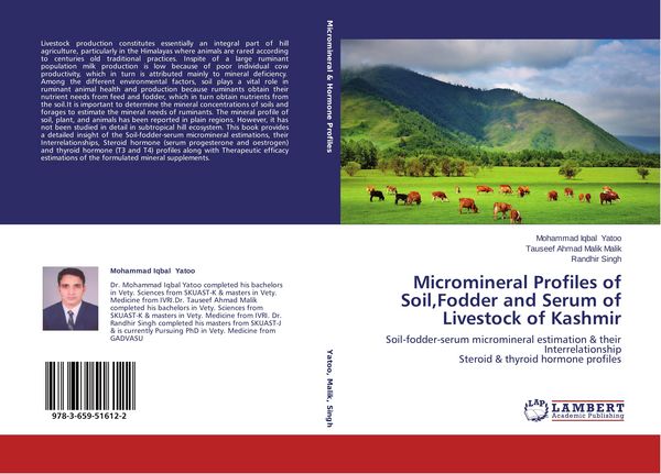 Produktbild: Micromineral Profiles of Soil,Fodder and Serum of Livestock of Kashmir